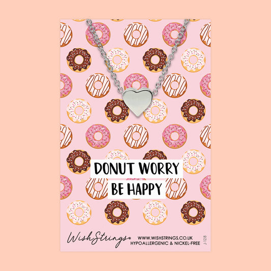 Donut Worry - Heart Necklace