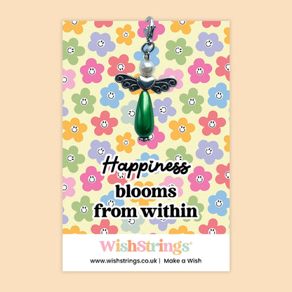 Happiness Blooms from Within - Wish Angel Clip