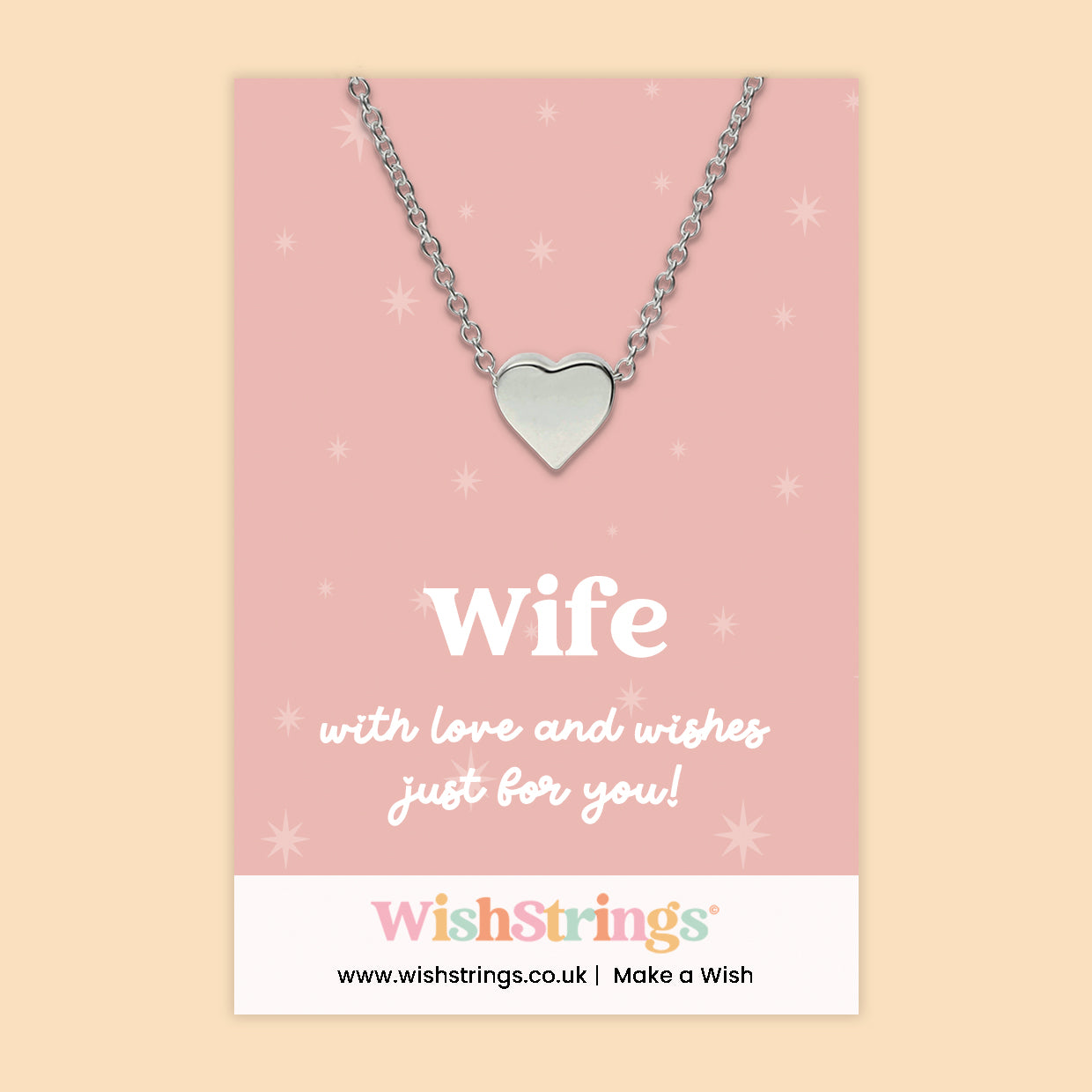 Wife - Heart Necklace