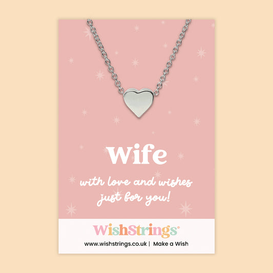 Wife - Heart Necklace
