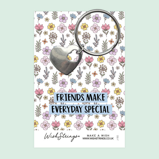 Friends Special - Heart Keyring