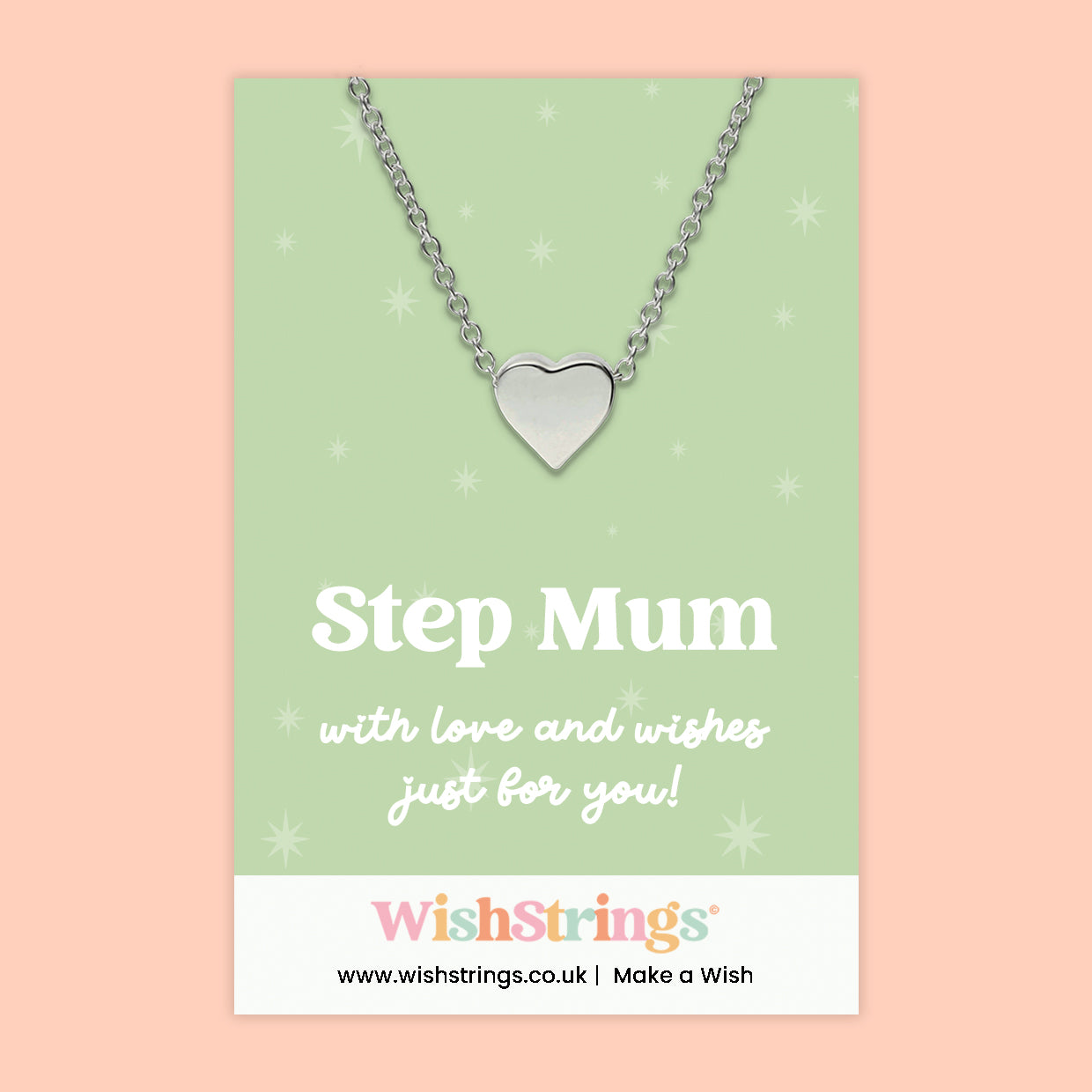 Step Mum - Heart Necklace