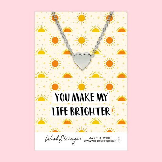 Life Brighter - Heart Necklace