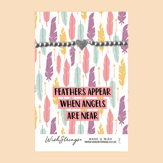 Angels are Near - Heart Stretch Bracelet