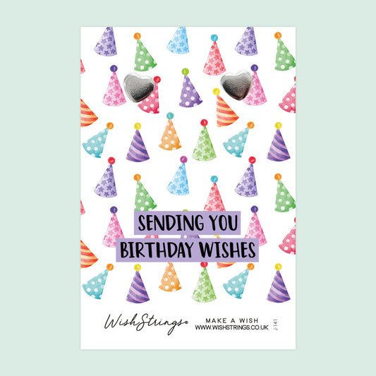 Birthday Wishes - Silver Heart Stud Earrings | 304 Stainless - Hypoallergenic