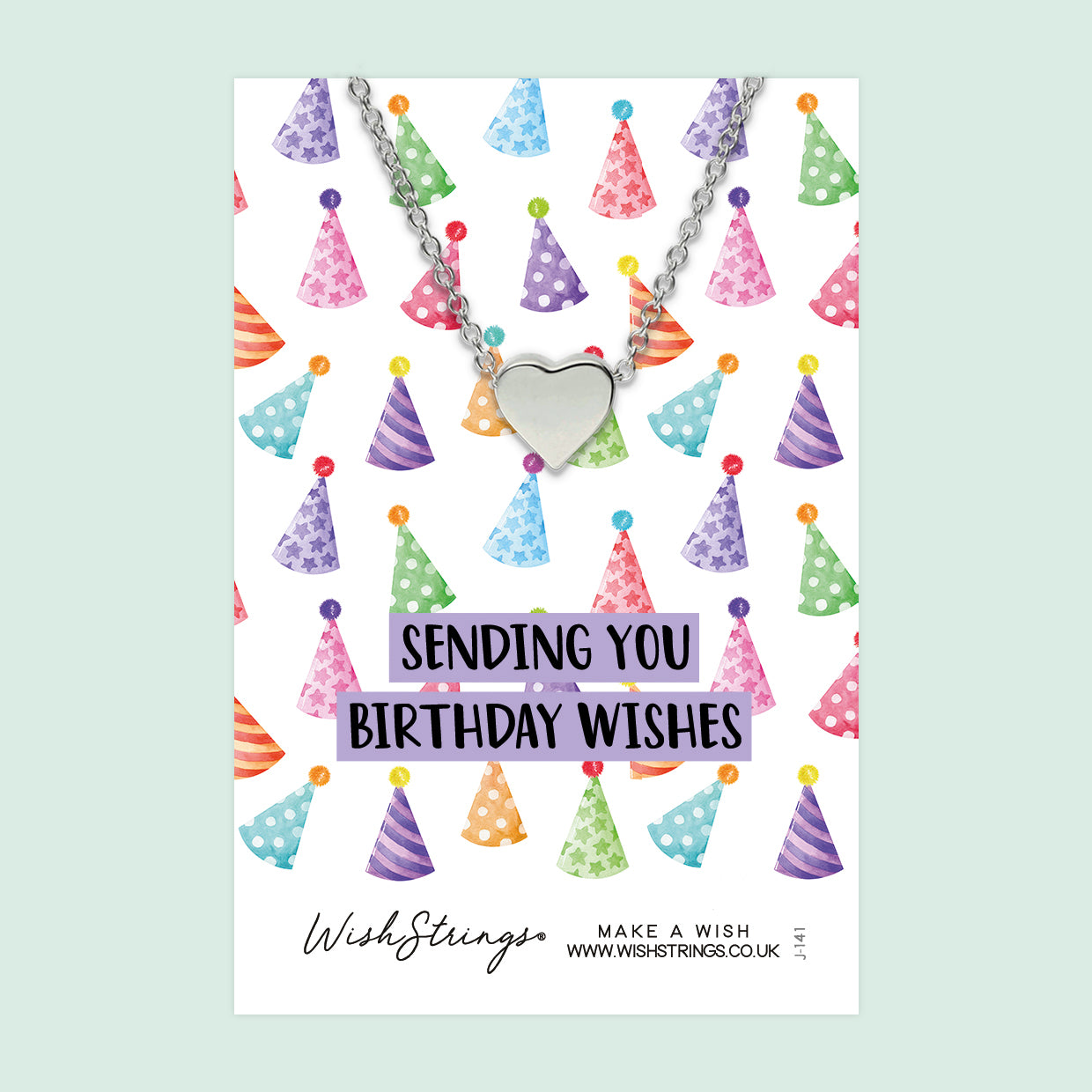 Birthday Wishes - Heart Necklace