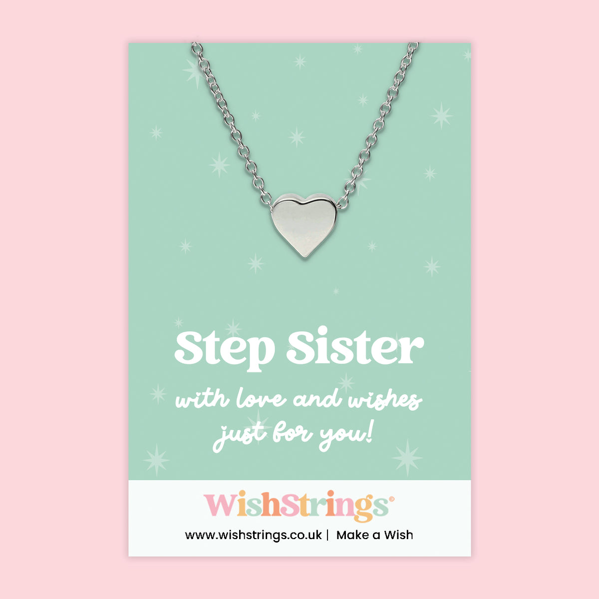 Step Sister - Heart Necklace