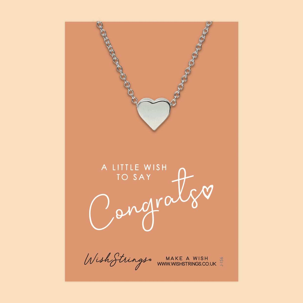 Congrats - Heart Necklace