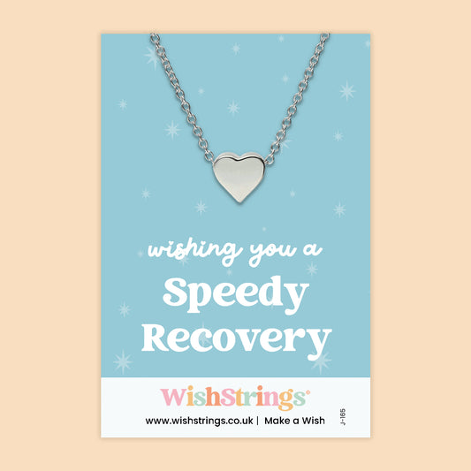 Wishing You a Speedy Recovery - Heart Necklace