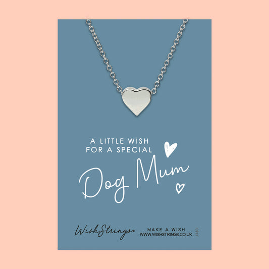 Dog Mum - Heart Necklace