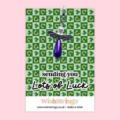 Sending You Lots of Luck - Wish Angel Clip