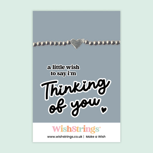 Thinking of You - Heart Stretch Bracelet