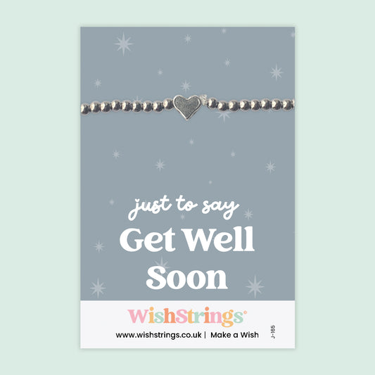 Get Well Soon - Heart Stretch Bracelet