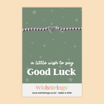 Good Luck - Heart Stretch Bracelet