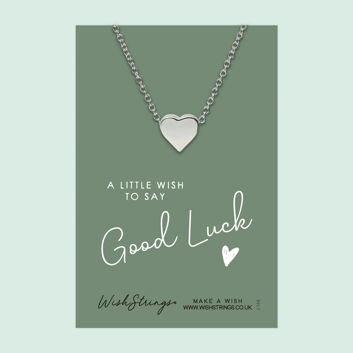 Good Luck - Heart Necklace