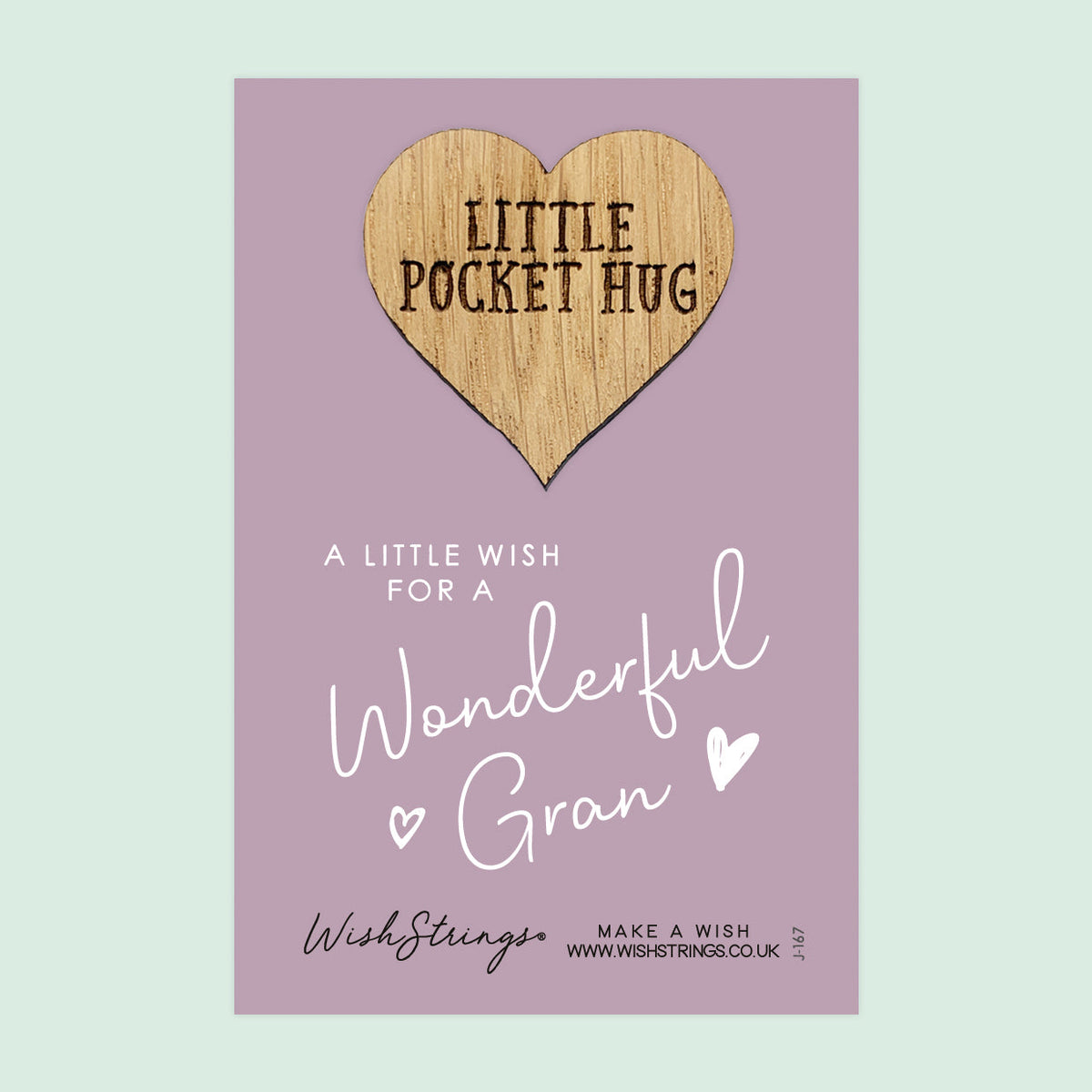 SALE | WONDERFUL GRAN - Oak Pocket Hug Token | S005