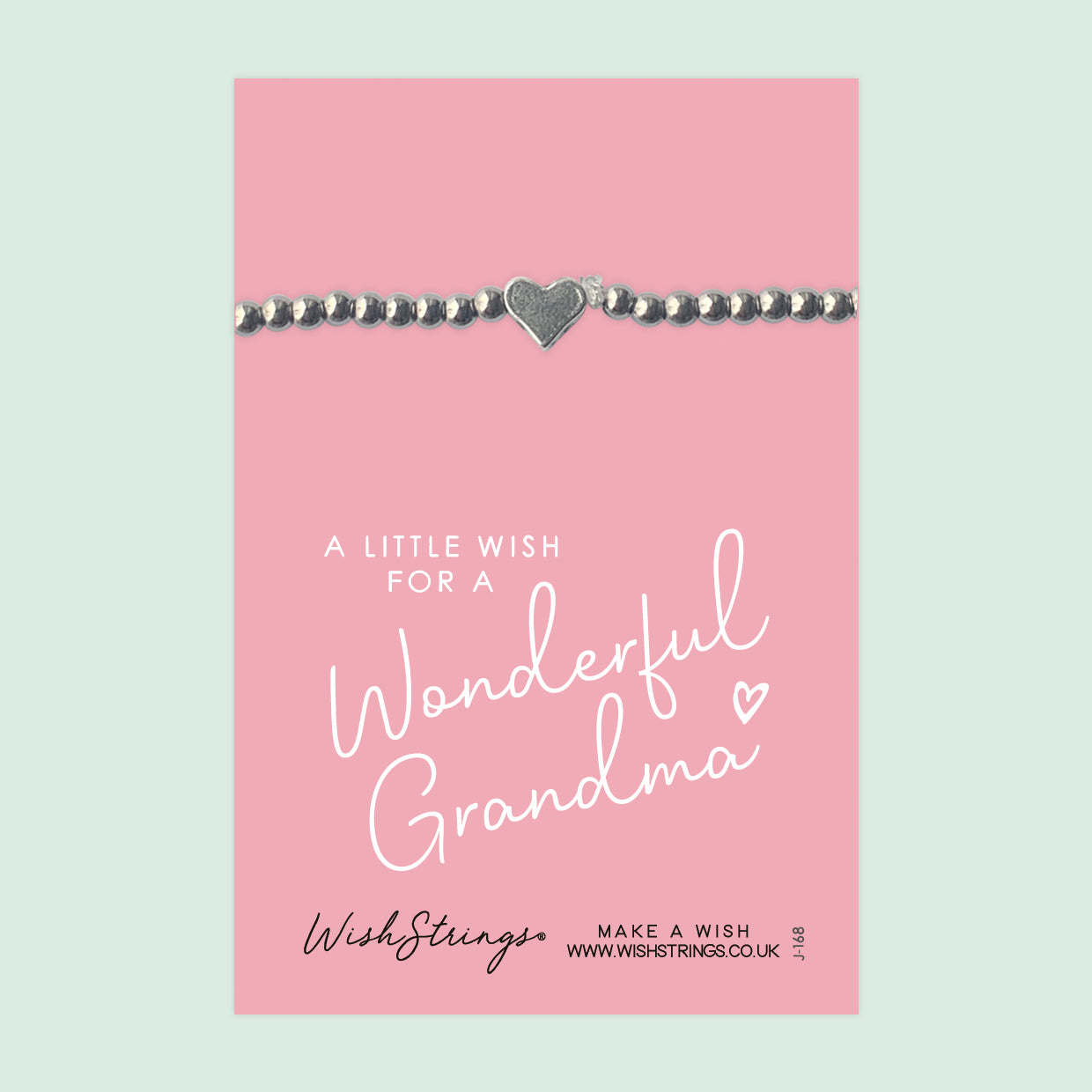 Wonderful Grandma - Heart Stretch Bracelet