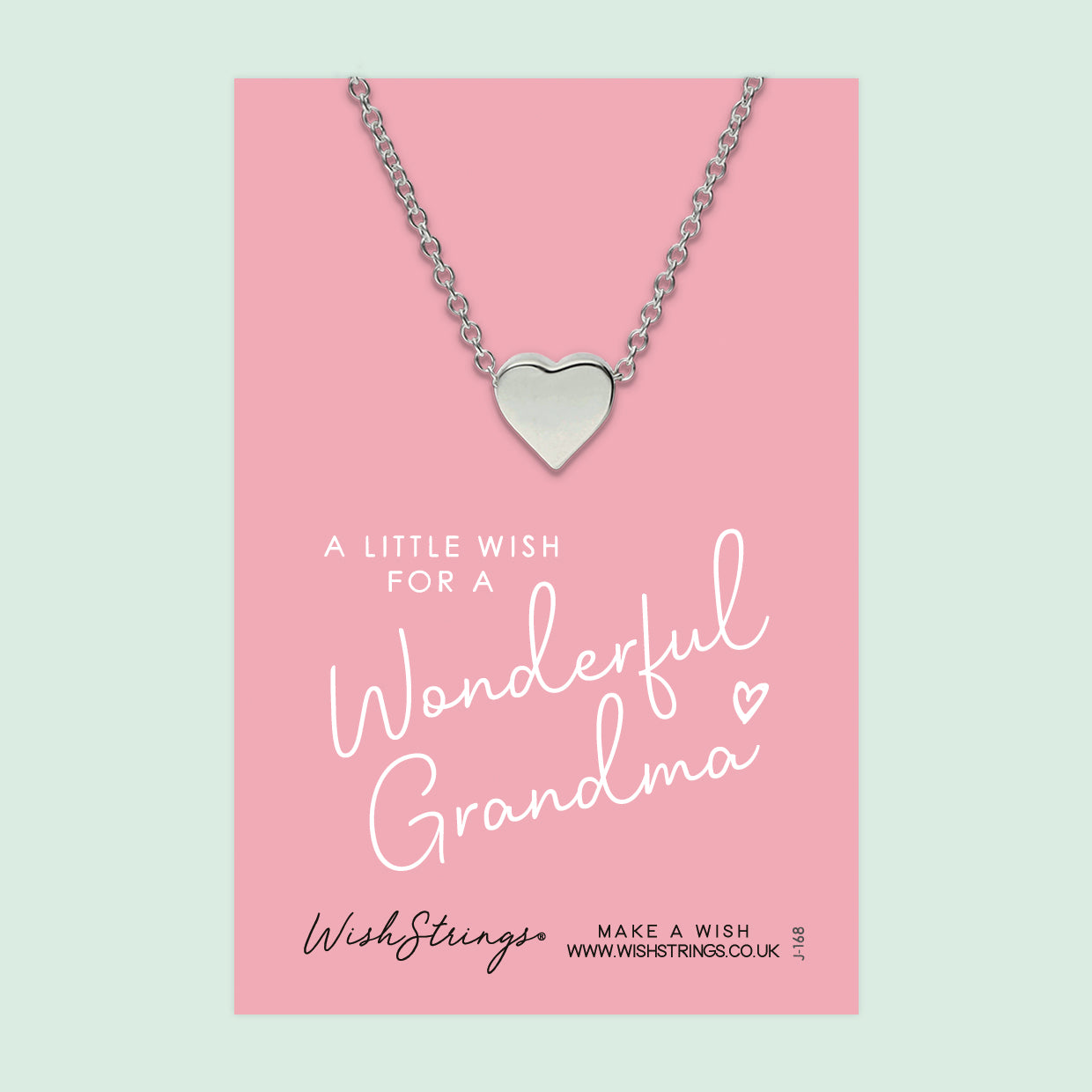 Wonderful Grandma - Heart Necklace