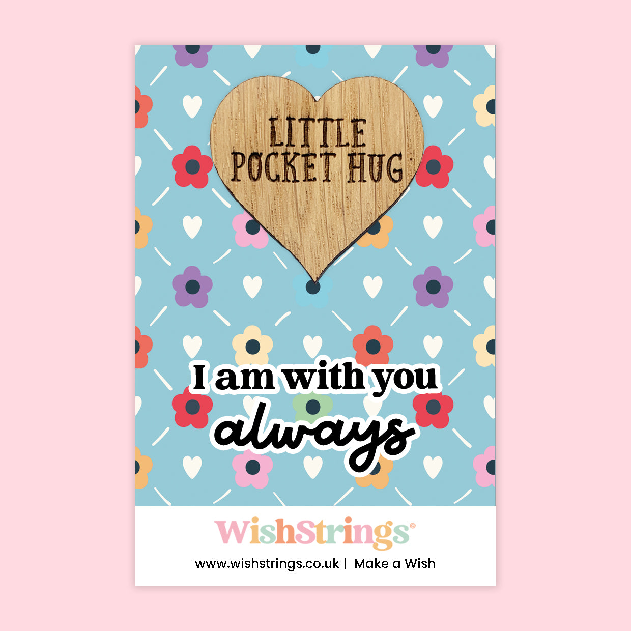 Thinking of You Collection – 6 Pocket Hugs & 6 WishStrings | Thoughtful Support Gifts | Handmade Comfort Keepsakes