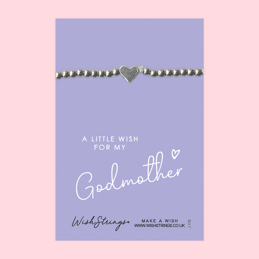 Godmother - Heart Stretch Bracelet