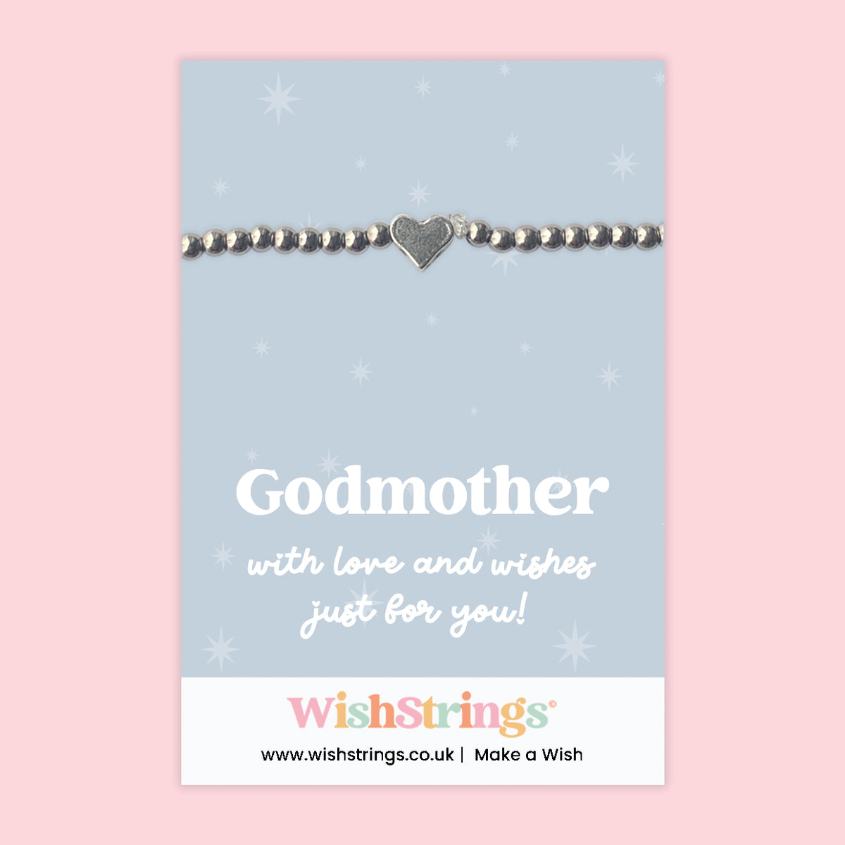 Godmother - Heart Stretch Bracelet