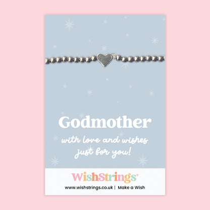 Godmother - Heart Stretch Bracelet