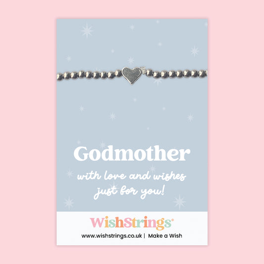 Godmother - Heart Stretch Bracelet