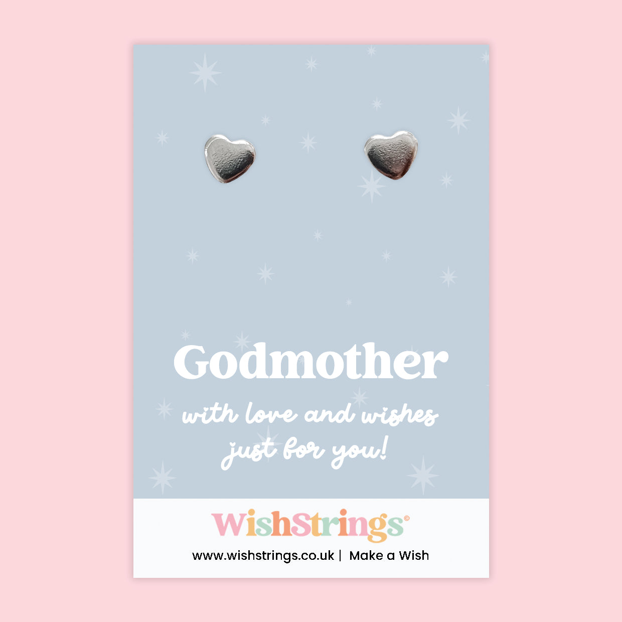 WishStrings Pocket Hug – Godmother | Heartfelt Mini Gift to Show Appreciation | Thoughtful Token of Love and Gratitude