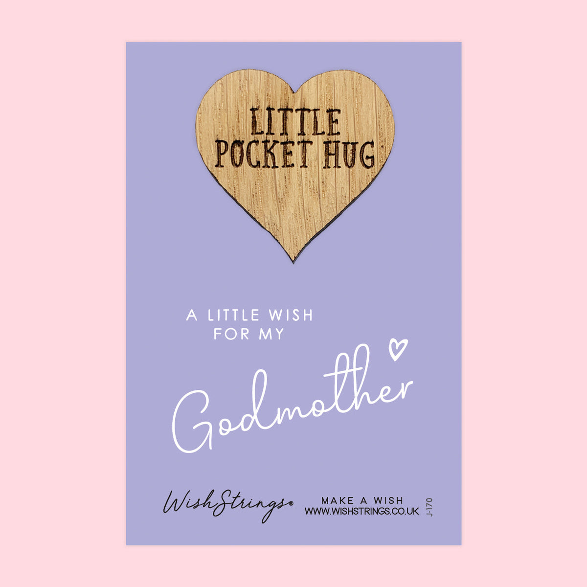 SALE - GODMOTHER - Oak Pocket Hug Token | S142