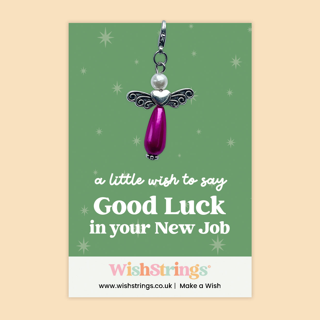 Good Luck in Your New Job - Wish Angel Clip