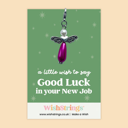 Good Luck in Your New Job - Wish Angel Clip