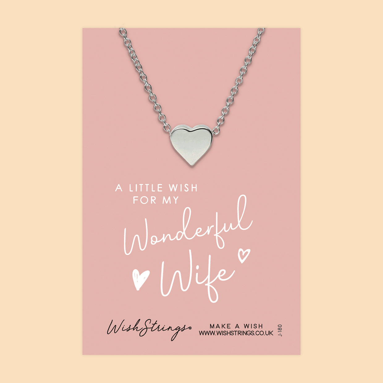 Wonderful Wife - Heart Necklace