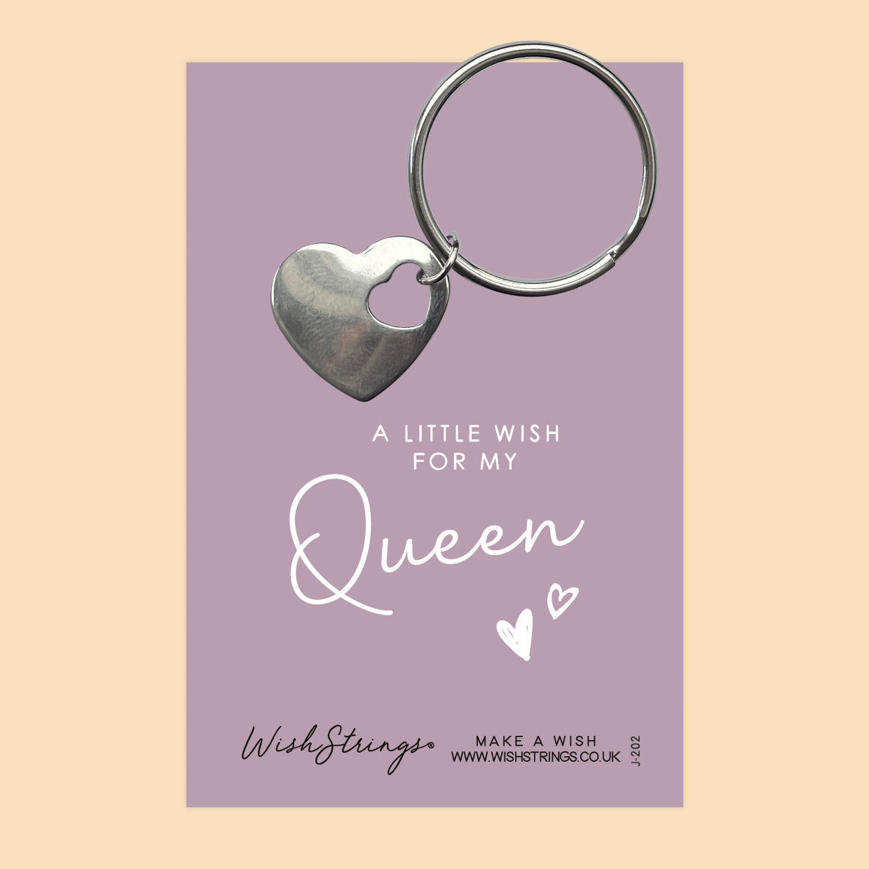 Queen - Heart Keyring