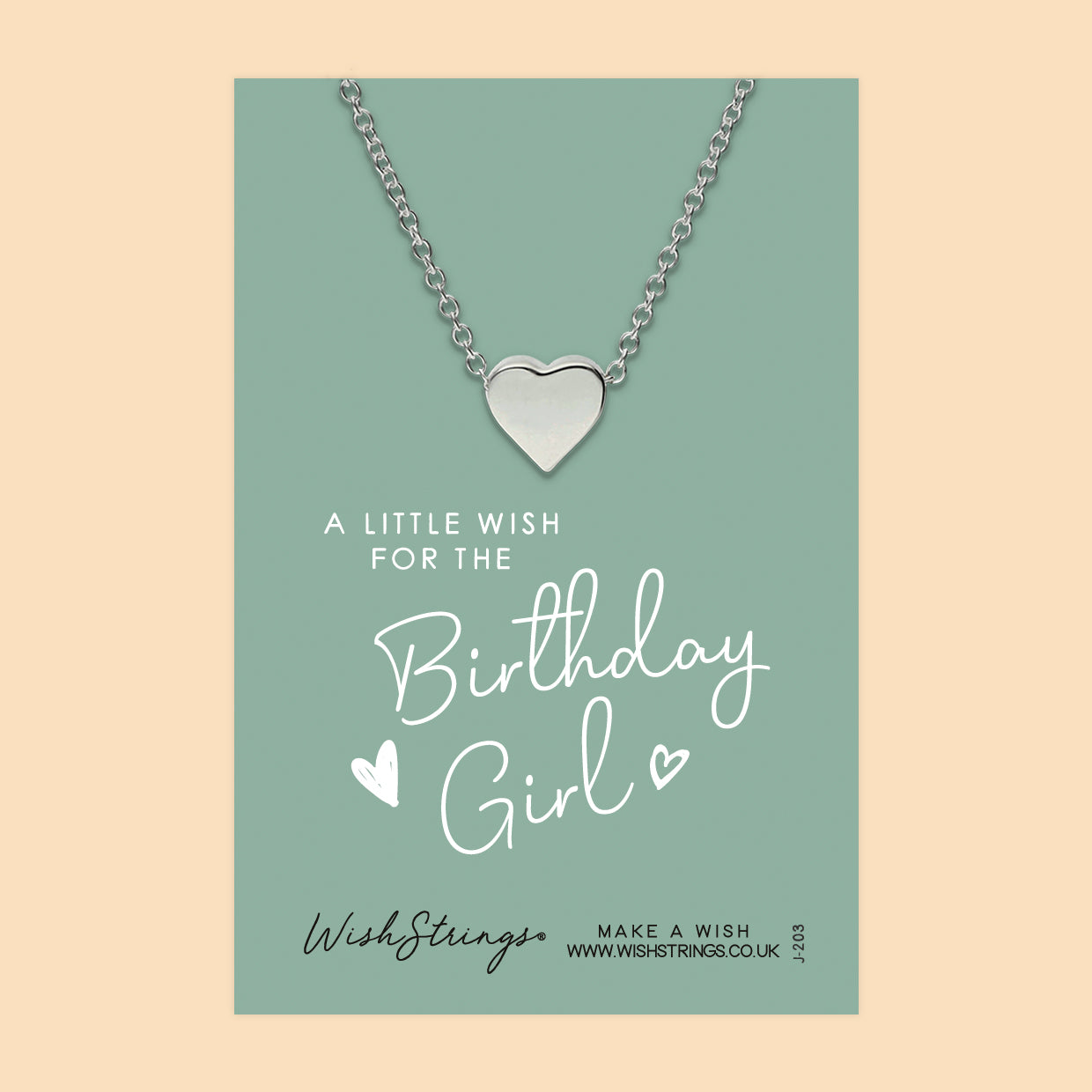 Birthday Girl - Heart Necklace