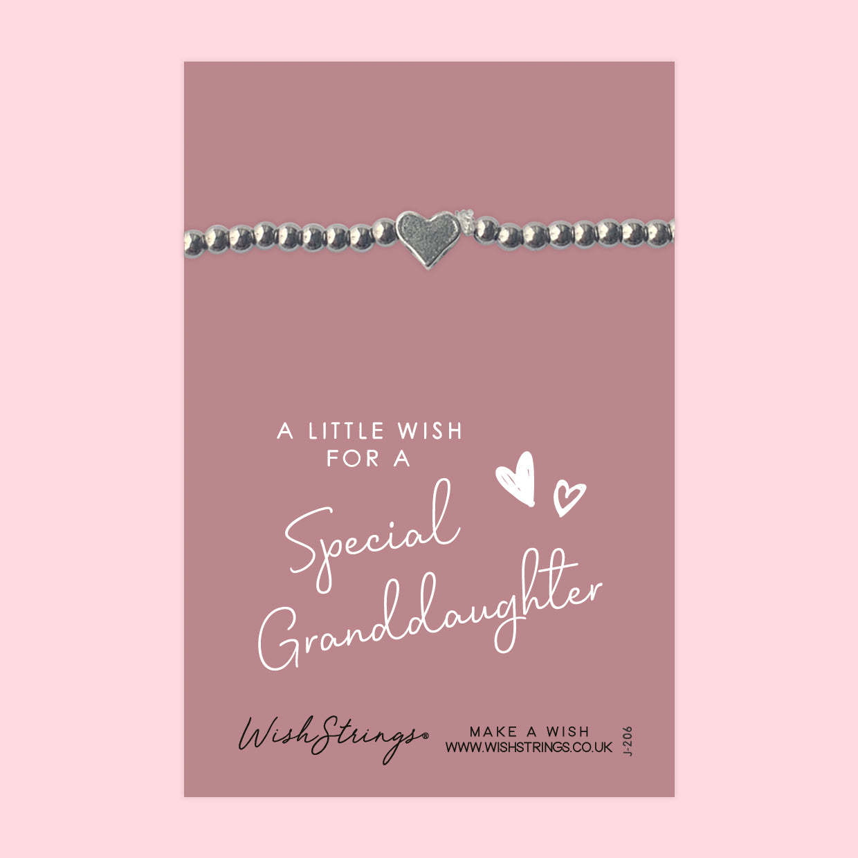 Special Granddaughter - Heart Stretch Bracelet