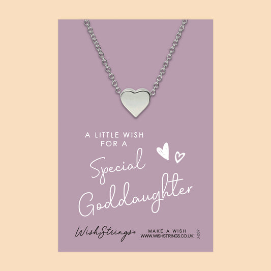 Special Goddaughter - Heart Necklace