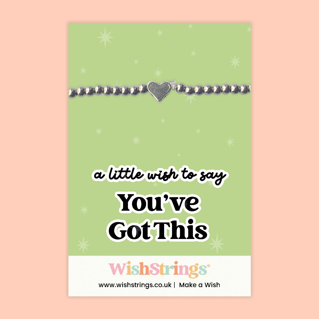 You’ve Got This - Heart Stretch Bracelet