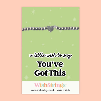 You’ve Got This - Heart Stretch Bracelet