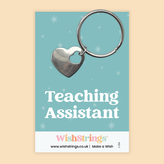 Teaching Assistant - Heart Keyring