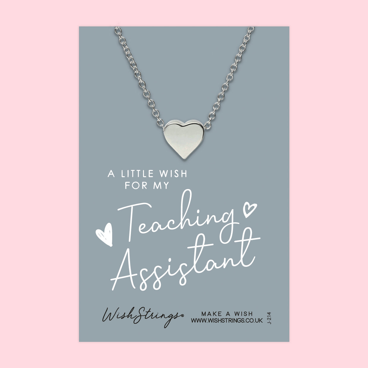 Teaching Assistant - Heart Necklace