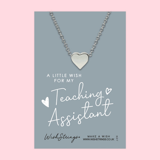 Teaching Assistant - Heart Necklace