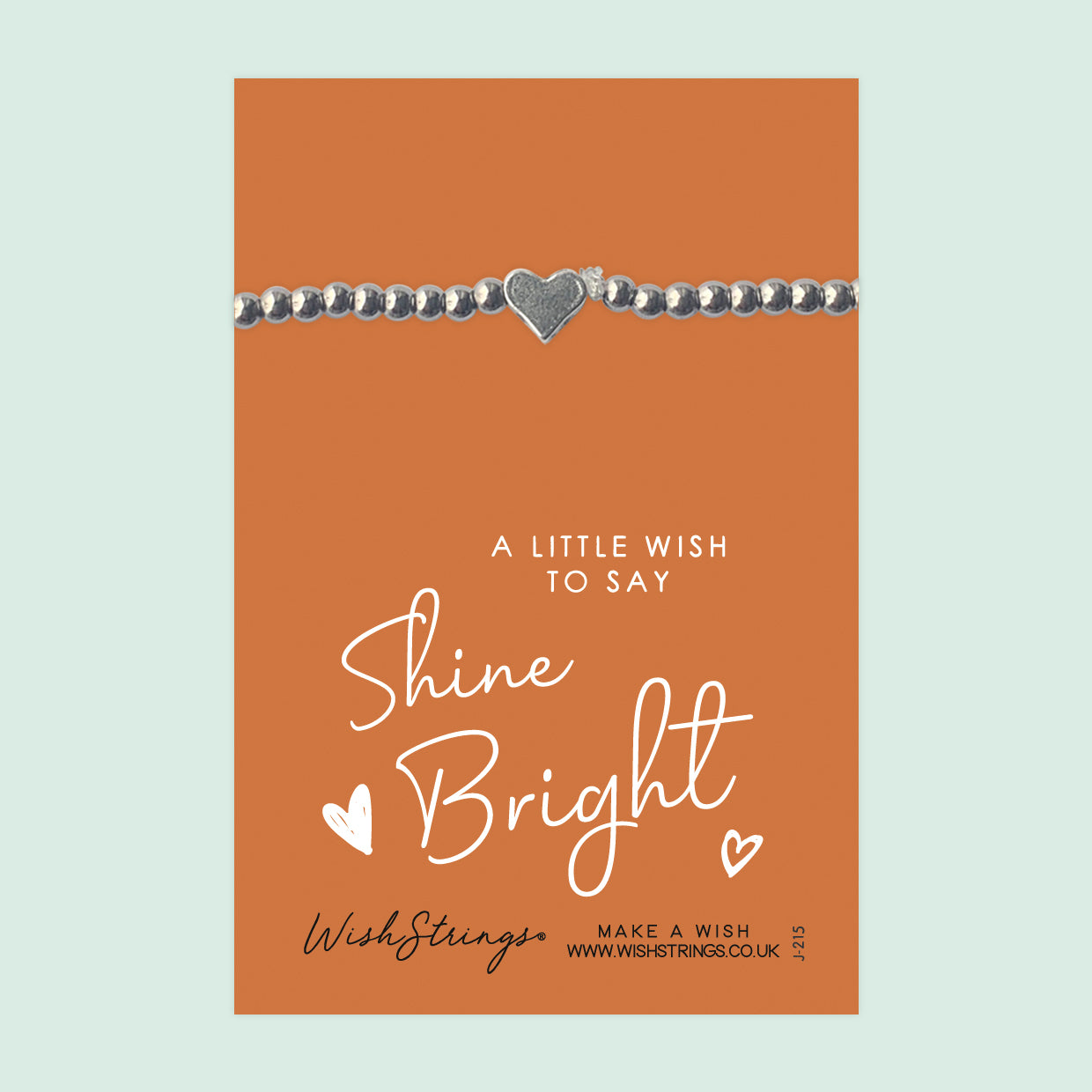 Shine Bright - Heart Stretch Bracelet