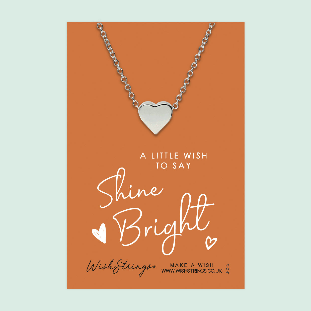 Shine Bright - Heart Necklace