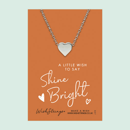 Shine Bright - Heart Necklace