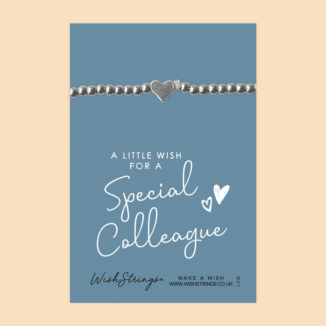 Special Colleague - Heart Stretch Bracelet