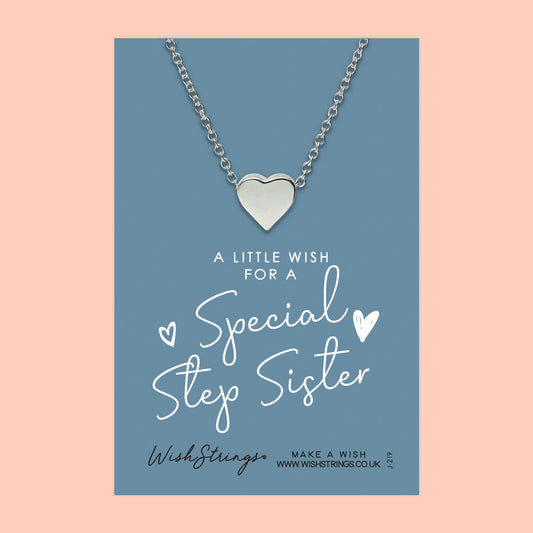 Step Sister - Heart Necklace