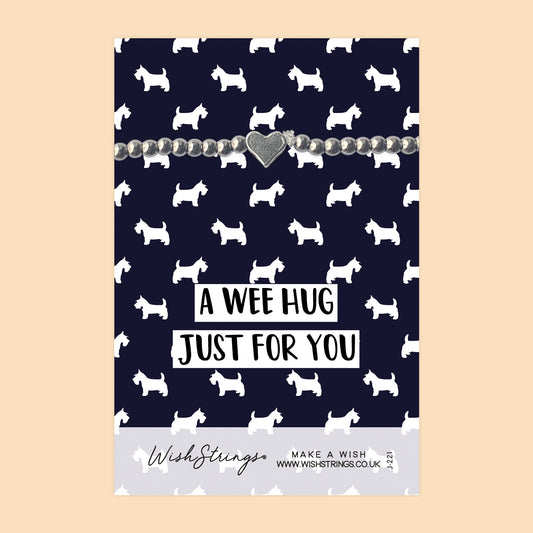 A Wee Hug Just For You - Heart Stretch Bracelet