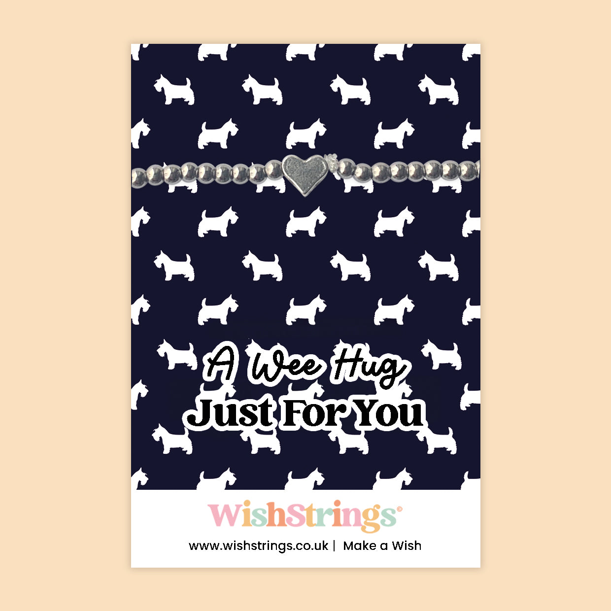 A Wee Hug Just For You - Heart Stretch Bracelet