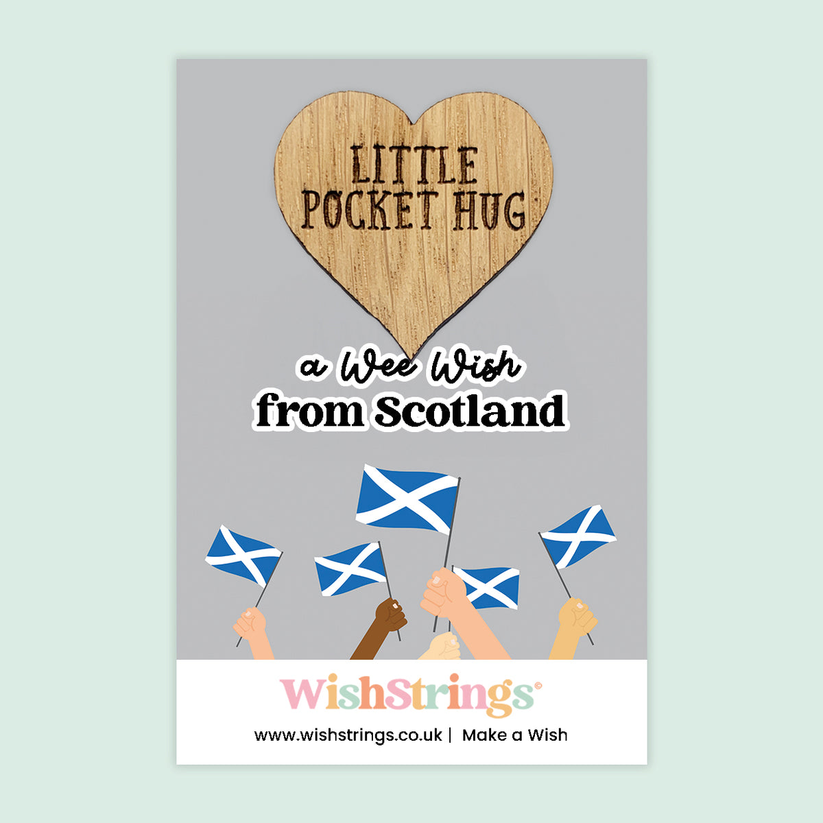 Scottish Collection – Wish Bracelets & Pocket Hug Tokens | Handmade Keepsakes with Scottish Quotes & Symbols | Thoughtful Gifts from Scotland