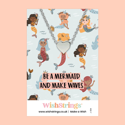 Mermaid - Heart Necklace